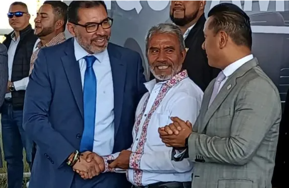 Salvador Martínez Gutiérrez rinde informe de los primeros 100 días de gobierno en Paracho de Verduzco